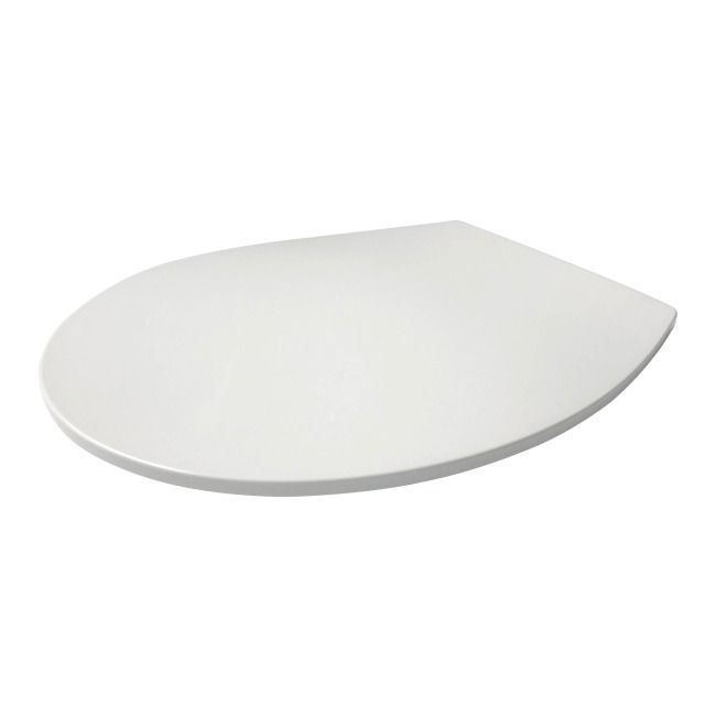Toiletsæde Provall Hvidt Duroplast Blødt Luk 450 mm