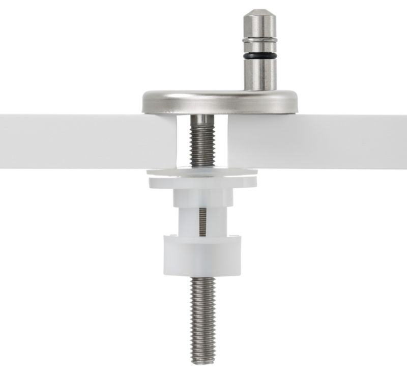 Toiletsæde Provall Hvidt Duroplast Blødt Luk 450 mm