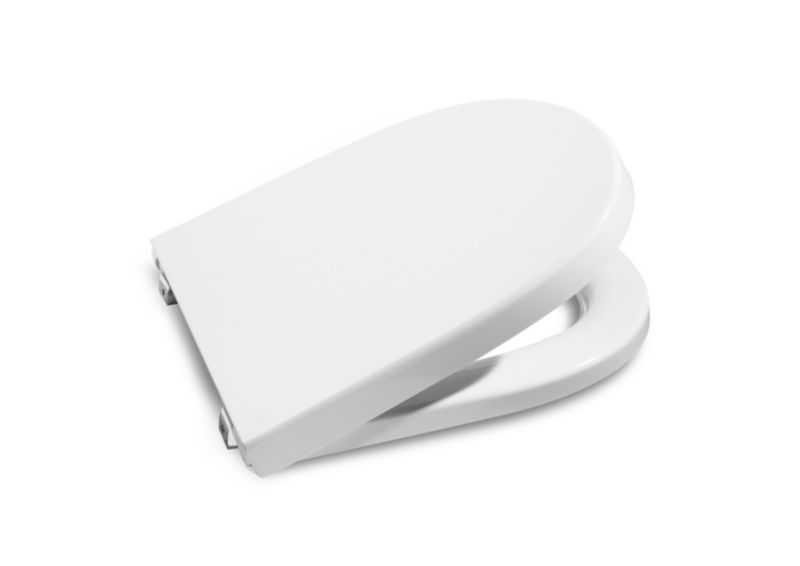 Toiletsæde med Soft Close Duroplast Hvid 456x376 mm