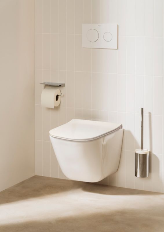 Toiletsæde Zefir Gap Slim Hvid Duroplast 453,5 x 345 mm