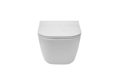 Toiletsæde Zefir Gap Slim Hvid Duroplast 453,5 x 345 mm