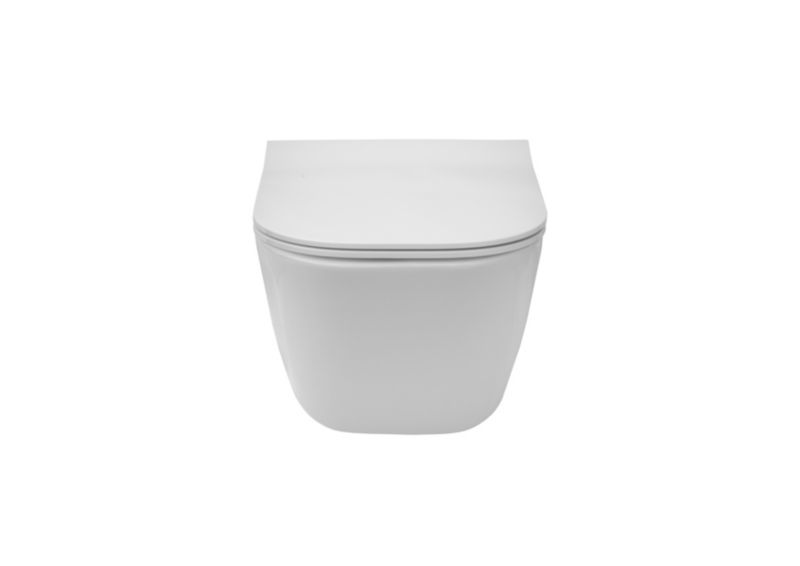 Toiletsæde Zefir Gap Slim Hvid Duroplast 453,5 x 345 mm