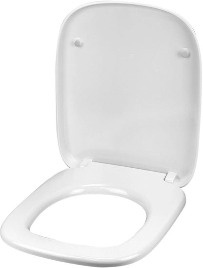 Stilo WC-sæde i duroplast med soft-close, hvid