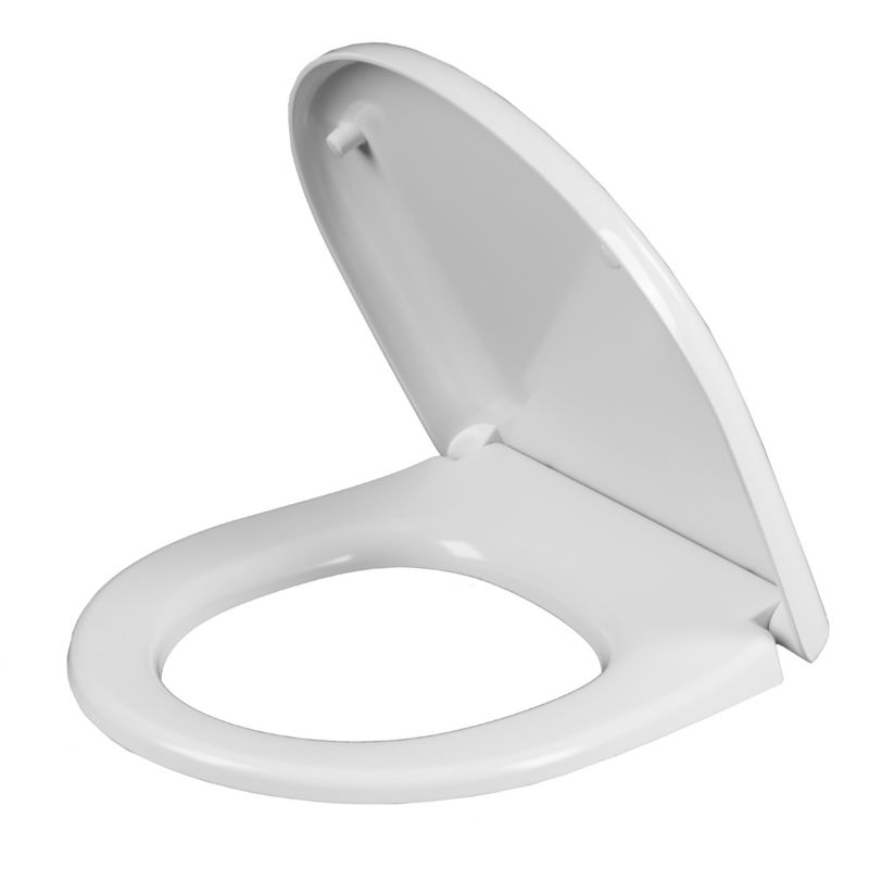 Topico Toiletbræt Duroplast Soft-close Hvid 41x37,5 cm