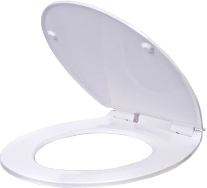 Ultra Slim WC-sæde i duroplast med soft-close, hvid