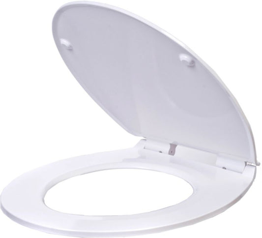Ultra Slim WC-sæde i duroplast med soft-close, hvid