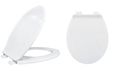 Toiletsæde Universal Polypropylen Hvid 425x350 mm