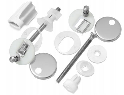 Toiletsæde Termoplast Hvid 447 x 365 mm Blødt Lukkende