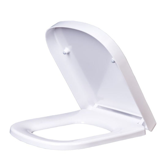 WCV-Tex duroplast toiletbræt med soft-close i hvid