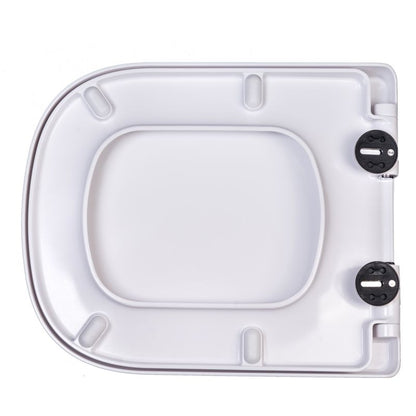 Toiletsæde i Duroplast med Soft Close Hvid 445x370 mm