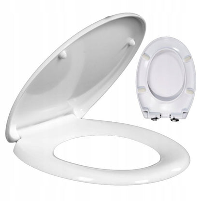 Toiletsæde med Soft Close Mont Blanc Hvid 1 stk. | 5903424750481