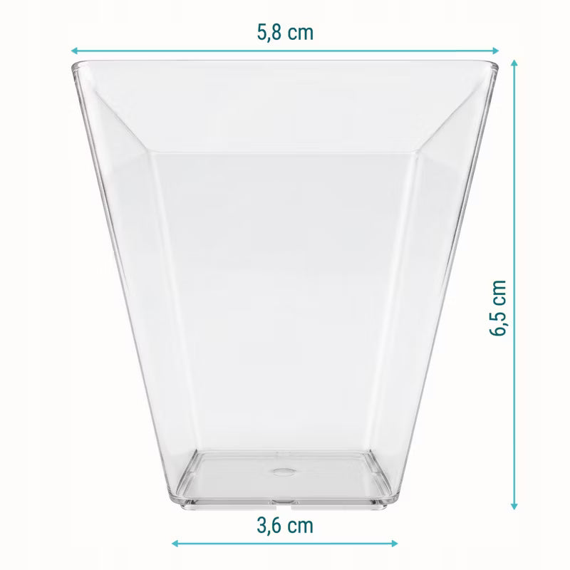Dessertbægre 150 ml Transparent Plast 50 Stk