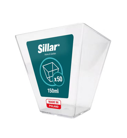Dessertbægre 150 ml Transparent Plast 50 Stk