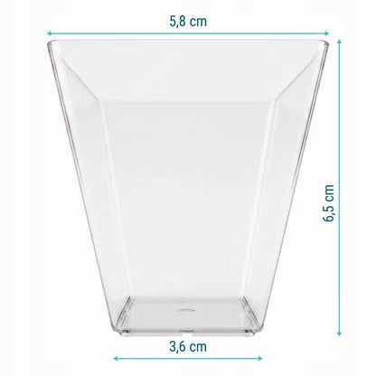 Dessertbægre 150 ml Transparent 25 Stk