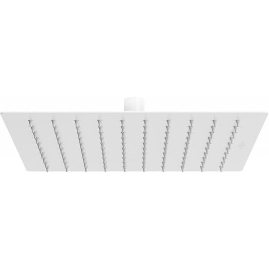 Kvadratisk Mexen Slim bruserhoved i hvid 25 x 25 cm, 1 stk.