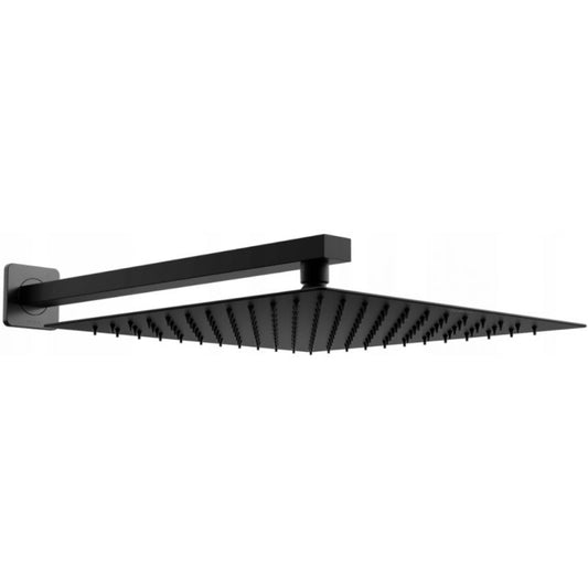 Kvadratisk Mexen Slim regnbruser sort 25 x 25 cm 1 stk.