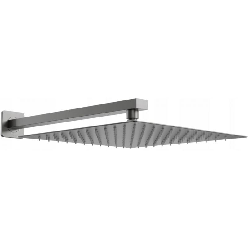 Mexen Slim kvadratisk bruserhoved i rosaguld 30 x 30 cm, 1 stk.