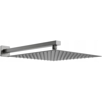 Mexen Slim kvadratisk bruserhoved i rosaguld 30 x 30 cm, 1 stk.