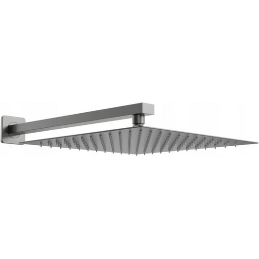 Mexen Slim kvadratisk bruserhoved i rosaguld 30 x 30 cm, 1 stk.