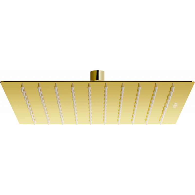 Kvadratisk Mexen Slim regnbruser i guld 25 x 25 cm, 1 stk.