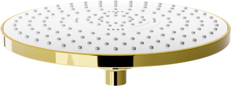 Mexen D-05 regnbruser i guld/hvid 22 cm, 1 stk.