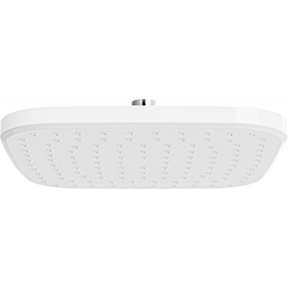 Mexen D-33 regnbruser krom/hvid 23x23 cm 1 stk.