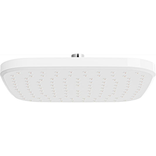 Mexen D-33 regnbruser krom/hvid 23x23 cm 1 stk.