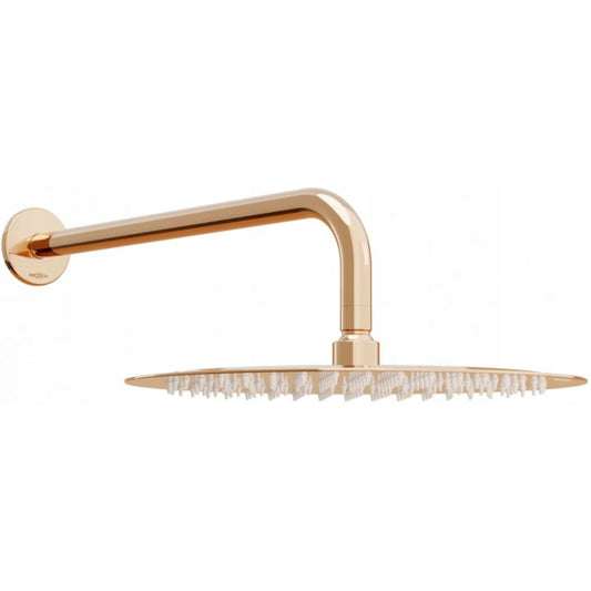 Mexen Slim regnbruser i rosaguldfinish 25 cm, 1 stk.