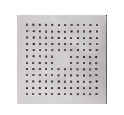 Mukda regnbruser 20 x 20 cm i krom