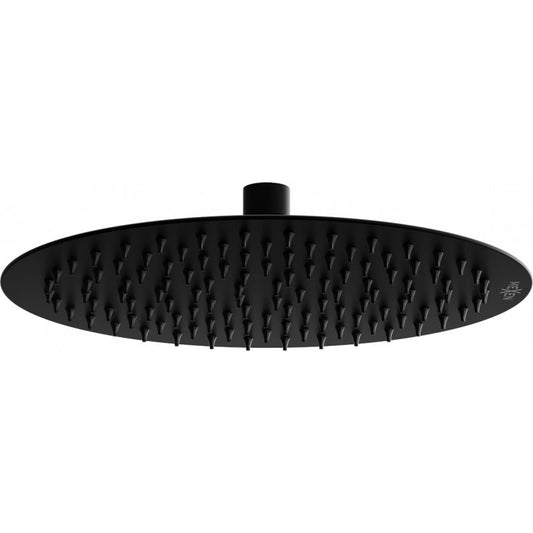 Rund Mexen Slim regnbruser sort 25 cm 79225-70 1 stk.