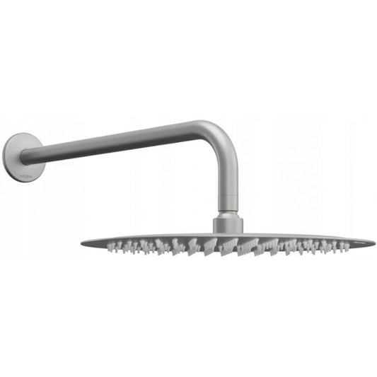Rund Mexen Slim regnbruser i grafit, 25 cm, 1 stk.