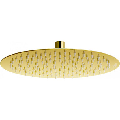 Mexen Slim rund bruserhoved i guld 25 cm, 1 stk.