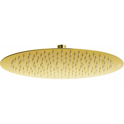 Rund Mexen Slim regnbruser i guld 30 cm, 1 stk.
