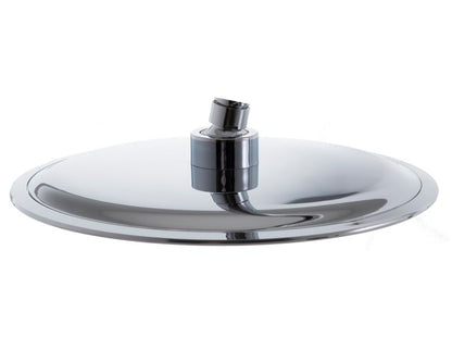Brusehoved 25 cm Rundt Chrom Anti-Calc