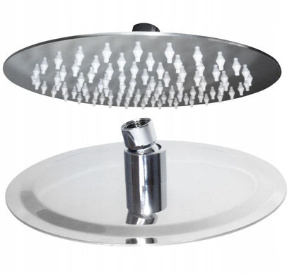 Brusehoved 25 cm Rustfrit Stål Rundt 126 Dyser