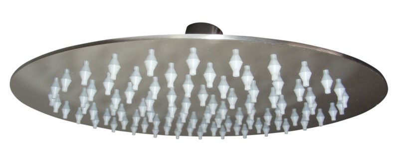 Brusehoved 25 cm Rustfrit Stål Rundt 126 Dyser
