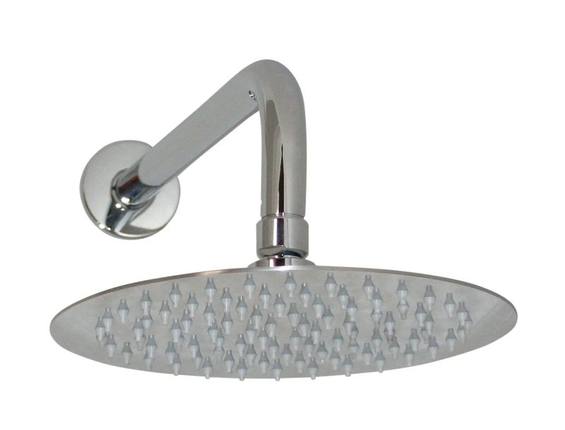 Brusehoved SLIM ROUND 30 cm Rustfrit Stål Krom 5901811584732