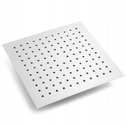Kvadratisk Brusehoved 25x25 cm Krom med Anti-Calc