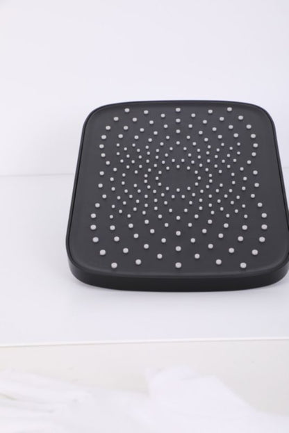 Deszczownica SAMI-XL Rektangulær 30x20 cm Sort Mat