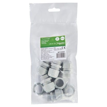 PG16 IP68 kabelindføring, 5 stk.