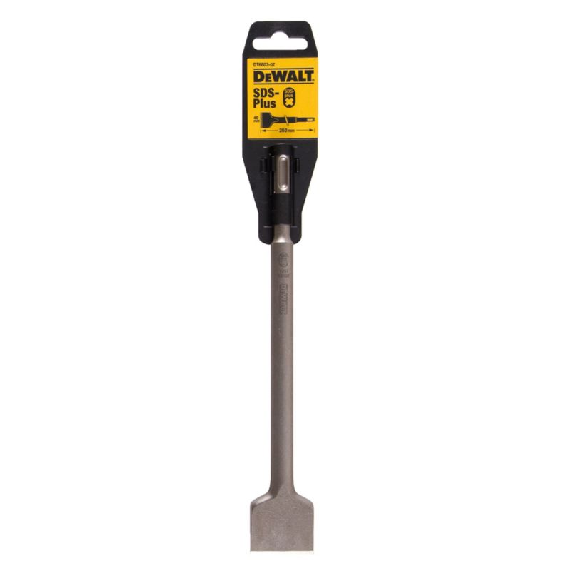 SDS Plus fladt mejsel DeWalt 40 x 250 mm