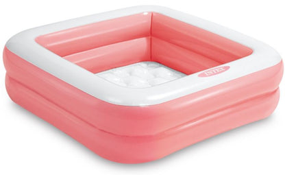 Dmuchany basenik Intex 57100 brodzik  dla dzieci 86x86x25 cm pastelowo różowy 1 szt.
