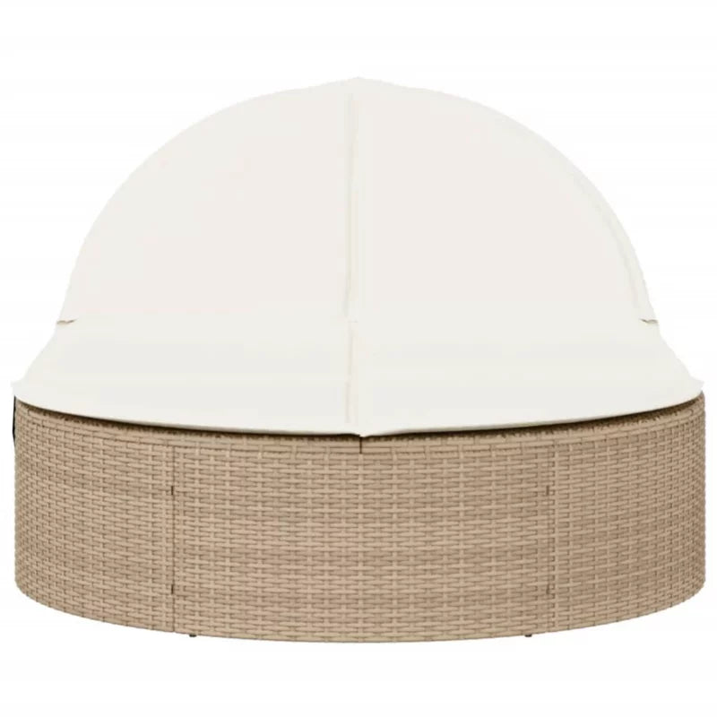 Dobbelt Solseng 110x200 cm Beige Poly配套 med Hynder WM-368650