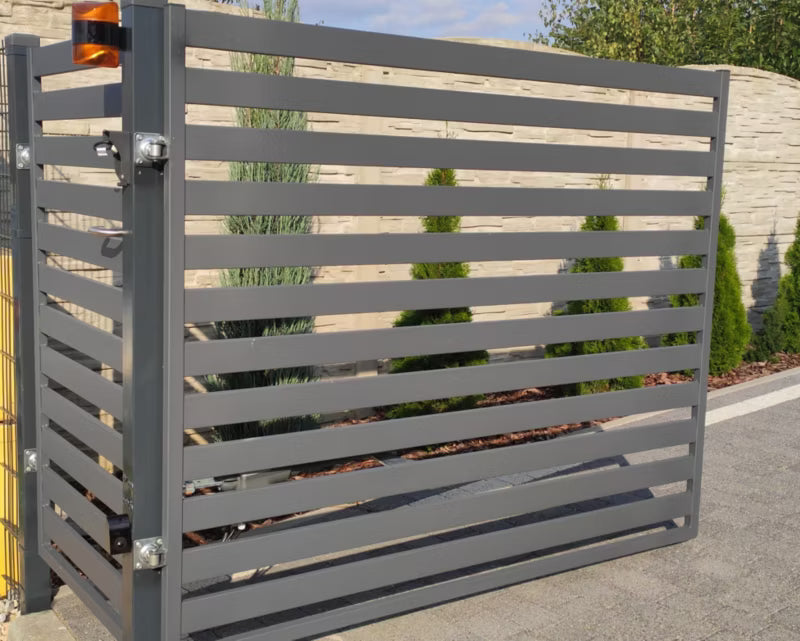 Dobbeltfløjet Port Lara 400x154 cm Antracit