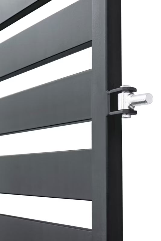 Dobbeltfløjet Port Lara 400x154 cm Antracit