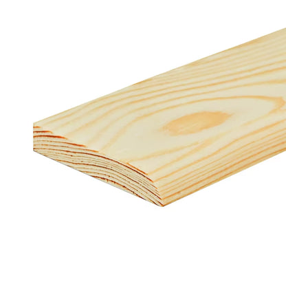 Dørtrin 2x6x95 cm Fyrretræ Natur