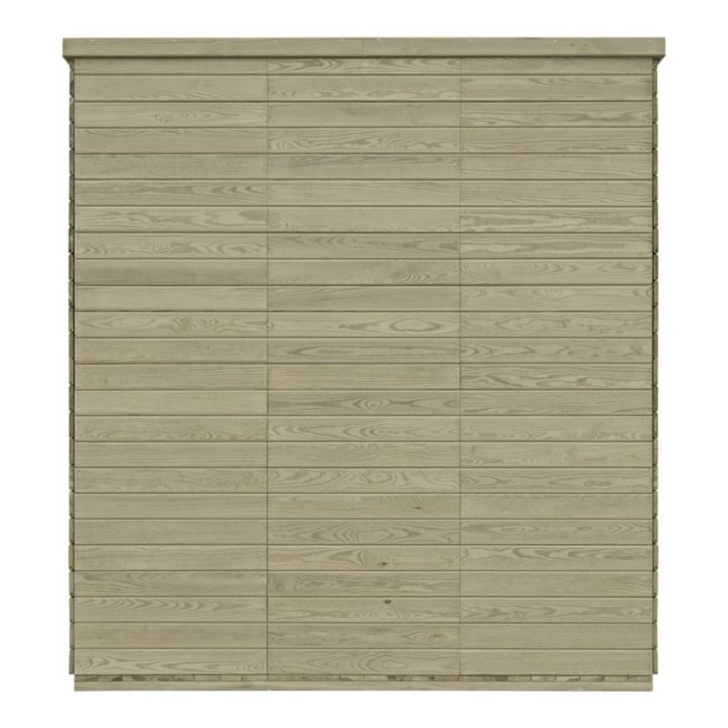 Træværkstedshus med 2 døre – praktisk redskabsskur