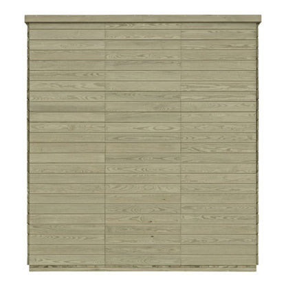 Træværkstedshus med 2 døre – praktisk redskabsskur