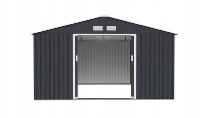 Corciano M-E redskabsskur 340x319x200 cm - havegarage 1 stk.