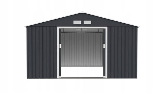 Corciano M-E redskabsskur 340x319x200 cm - havegarage 1 stk.